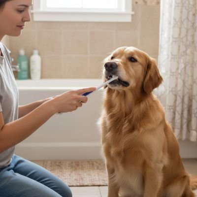 Brosse a dent pour Chien 