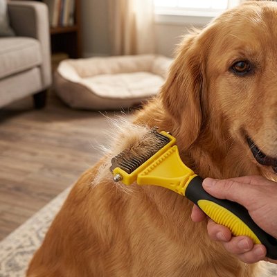 Brosse chien 