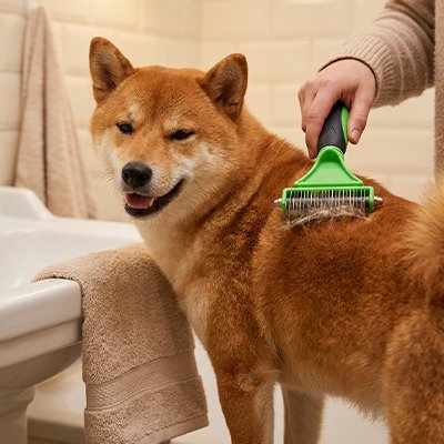 Brosse chien 